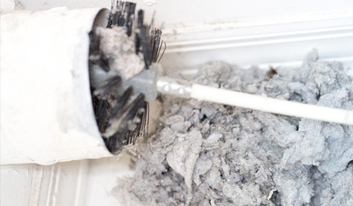 Dryer Lint Removal